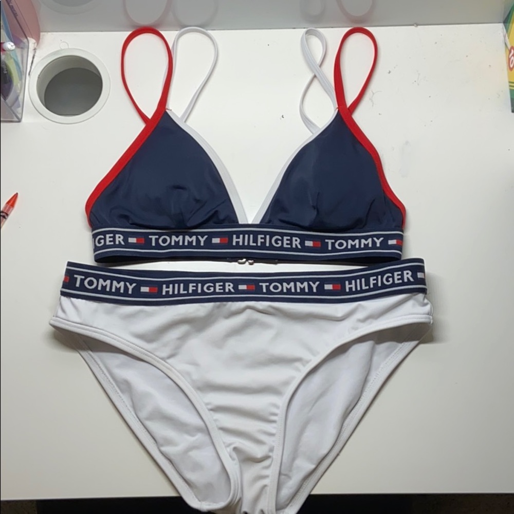 tommy hilfiger bikini top
